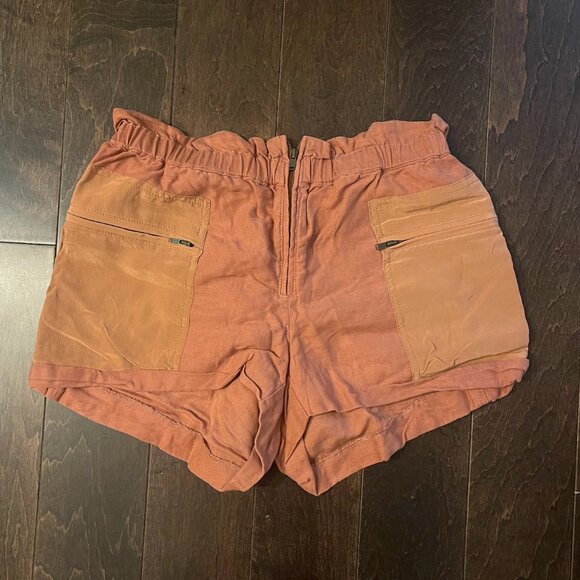 Aritzia Paradis Linen Blend Shorts - Picture 1 of 1